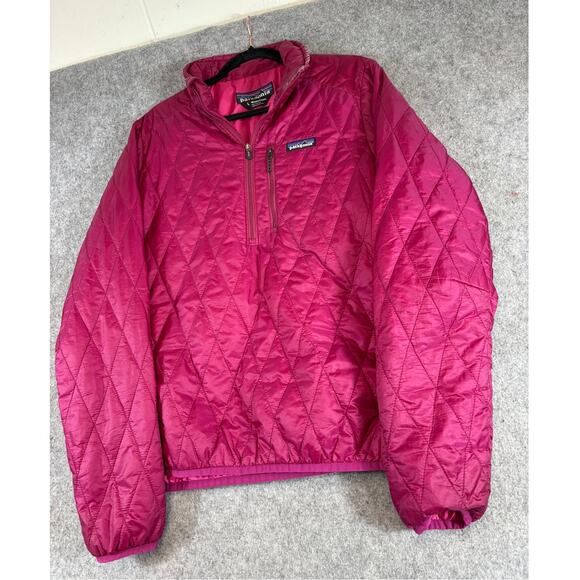 Patagonia Nano Puff Jacket Women Pink Quilted Primaloft Insulated Gorpcore Large - Picture 7 of 11